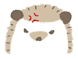 Hedgehog My name is Hu sticker #1443489