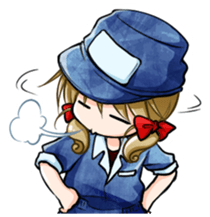 Animal handler & Round animals sticker #1443958