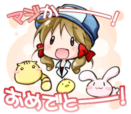 Animal handler & Round animals sticker #1443977