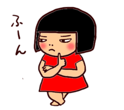 Cyako is an energetic and active girl. sticker #1444157