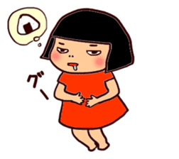 Cyako is an energetic and active girl. sticker #1444164