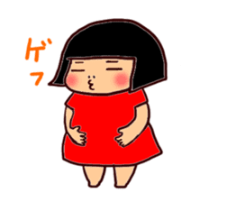 Cyako is an energetic and active girl. sticker #1444167