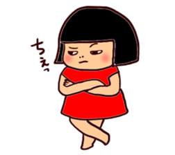 Cyako is an energetic and active girl. sticker #1444191