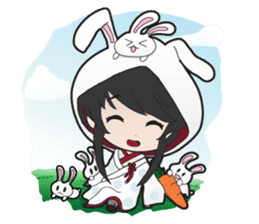 Shirayuki Hime sticker #1444236