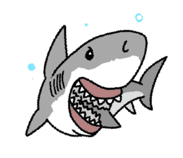 Great White Shark 2 sticker #1444635