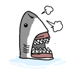 Great White Shark 2 sticker #1444639
