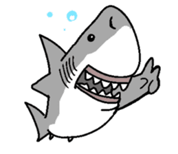 Great White Shark 2 sticker #1444650