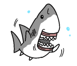 Great White Shark 2 sticker #1444667