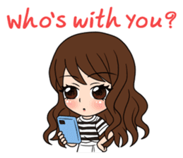 StampGirl "Lovers" English edition sticker #1444859