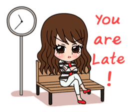 StampGirl "Lovers" English edition sticker #1444861