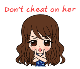 StampGirl "Lovers" English edition sticker #1444864