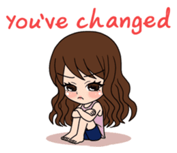 StampGirl "Lovers" English edition sticker #1444871