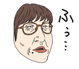 Mask of Aunt sticker #1444898