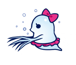 Water Flea Girl sticker #1445114