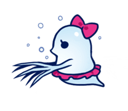 Water Flea Girl sticker #1445114