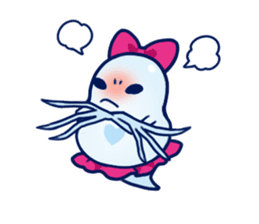 Water Flea Girl sticker #1445120