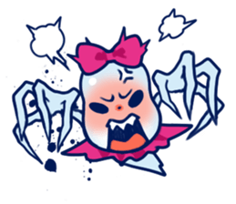 Water Flea Girl sticker #1445121