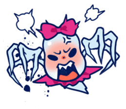 Water Flea Girl sticker #1445121