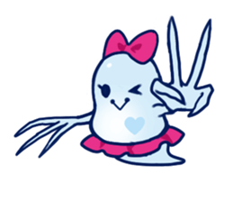 Water Flea Girl sticker #1445122