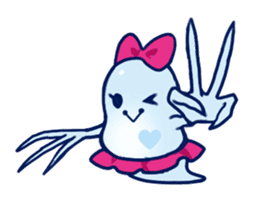 Water Flea Girl sticker #1445122