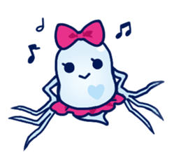 Water Flea Girl sticker #1445123