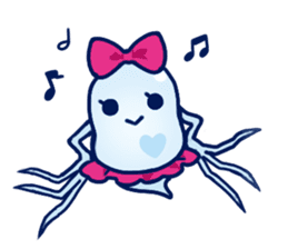 Water Flea Girl sticker #1445123