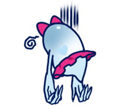 Water Flea Girl sticker #1445129