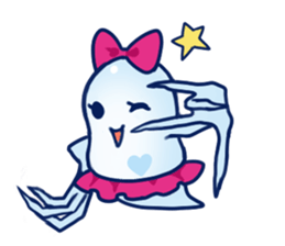 Water Flea Girl sticker #1445130