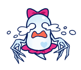 Water Flea Girl sticker #1445133