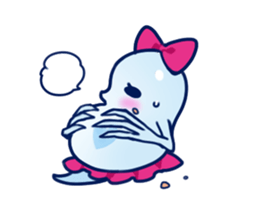 Water Flea Girl sticker #1445134