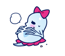 Water Flea Girl sticker #1445134