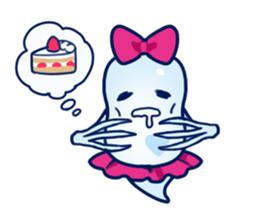 Water Flea Girl sticker #1445135