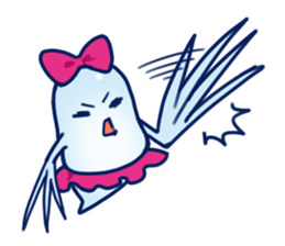 Water Flea Girl sticker #1445136