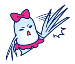 Water Flea Girl sticker #1445136