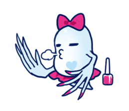 Water Flea Girl sticker #1445139