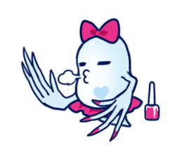 Water Flea Girl sticker #1445139