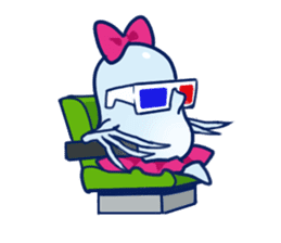 Water Flea Girl sticker #1445141