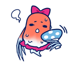 Water Flea Girl sticker #1445142