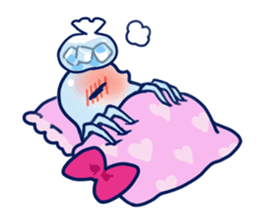 Water Flea Girl sticker #1445144