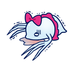 Water Flea Girl sticker #1445145