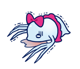Water Flea Girl sticker #1445145
