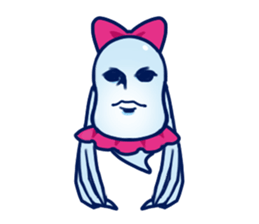 Water Flea Girl sticker #1445146