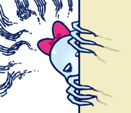 Water Flea Girl sticker #1445149