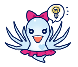 Water Flea Girl sticker #1445150