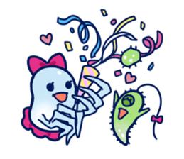 Water Flea Girl sticker #1445153