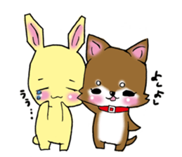 Usashiba Sticker sticker #1445188