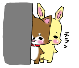 Usashiba Sticker sticker #1445190