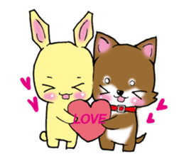 Usashiba Sticker sticker #1445193