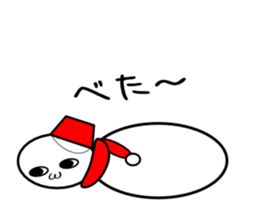 Uzai little snowman sticker #1445415