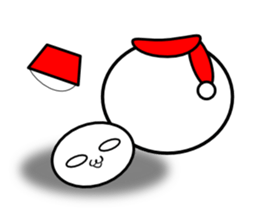 Uzai little snowman sticker #1445433